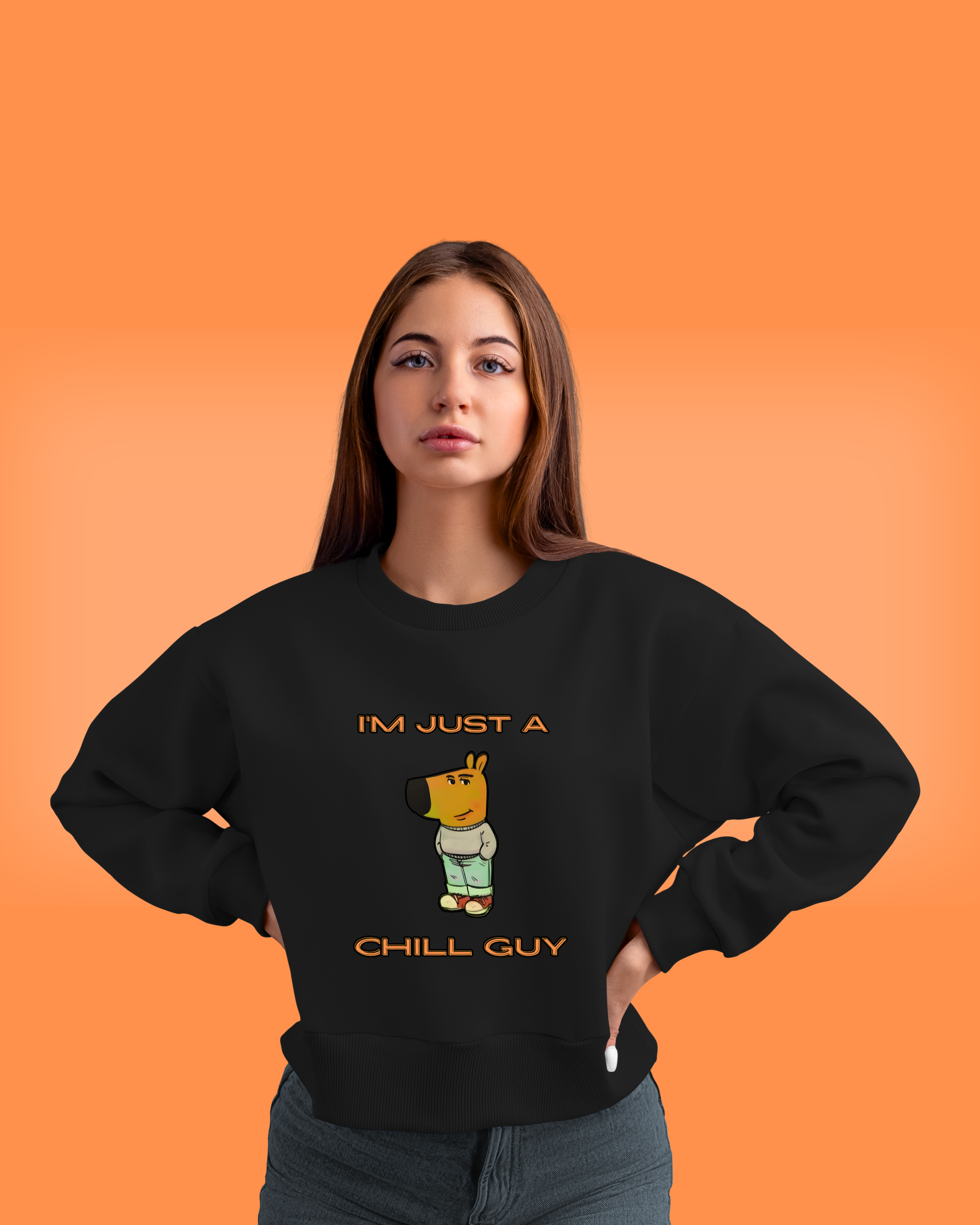 Chill Guy sweatshirt by TOR - Unisex