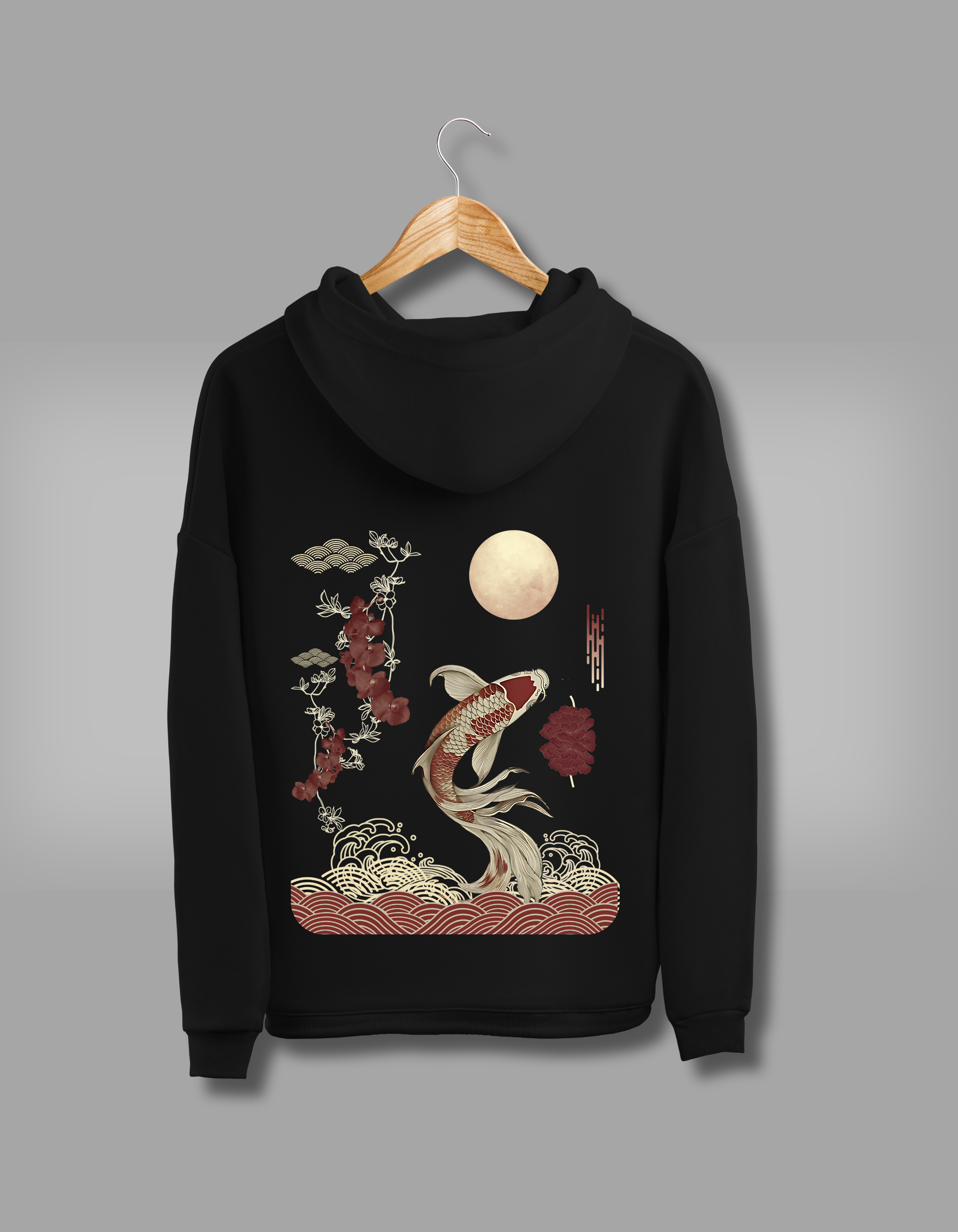 Mystic Koi Serenity Hoodie