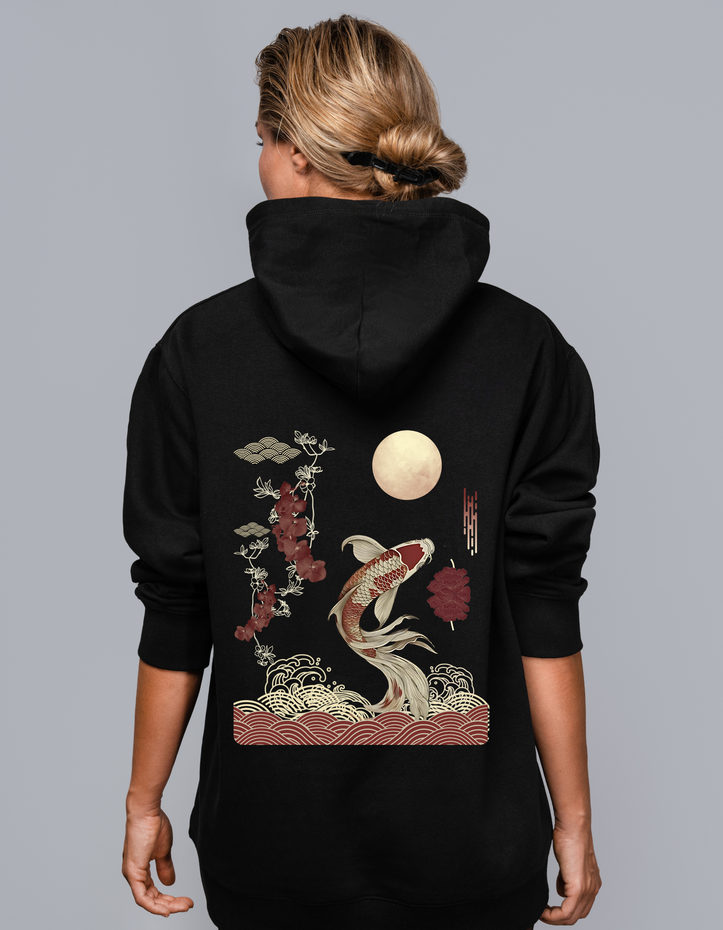 Mystic Koi Serenity Hoodie