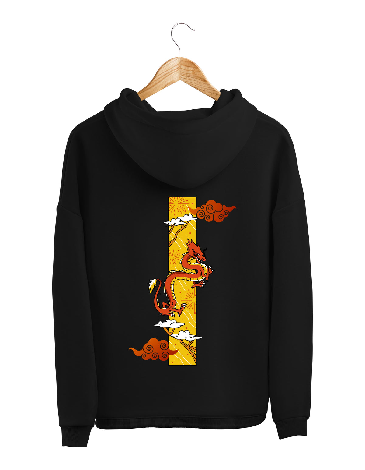 Sun and Sky Dragon Hoodie by TOR - Unisex